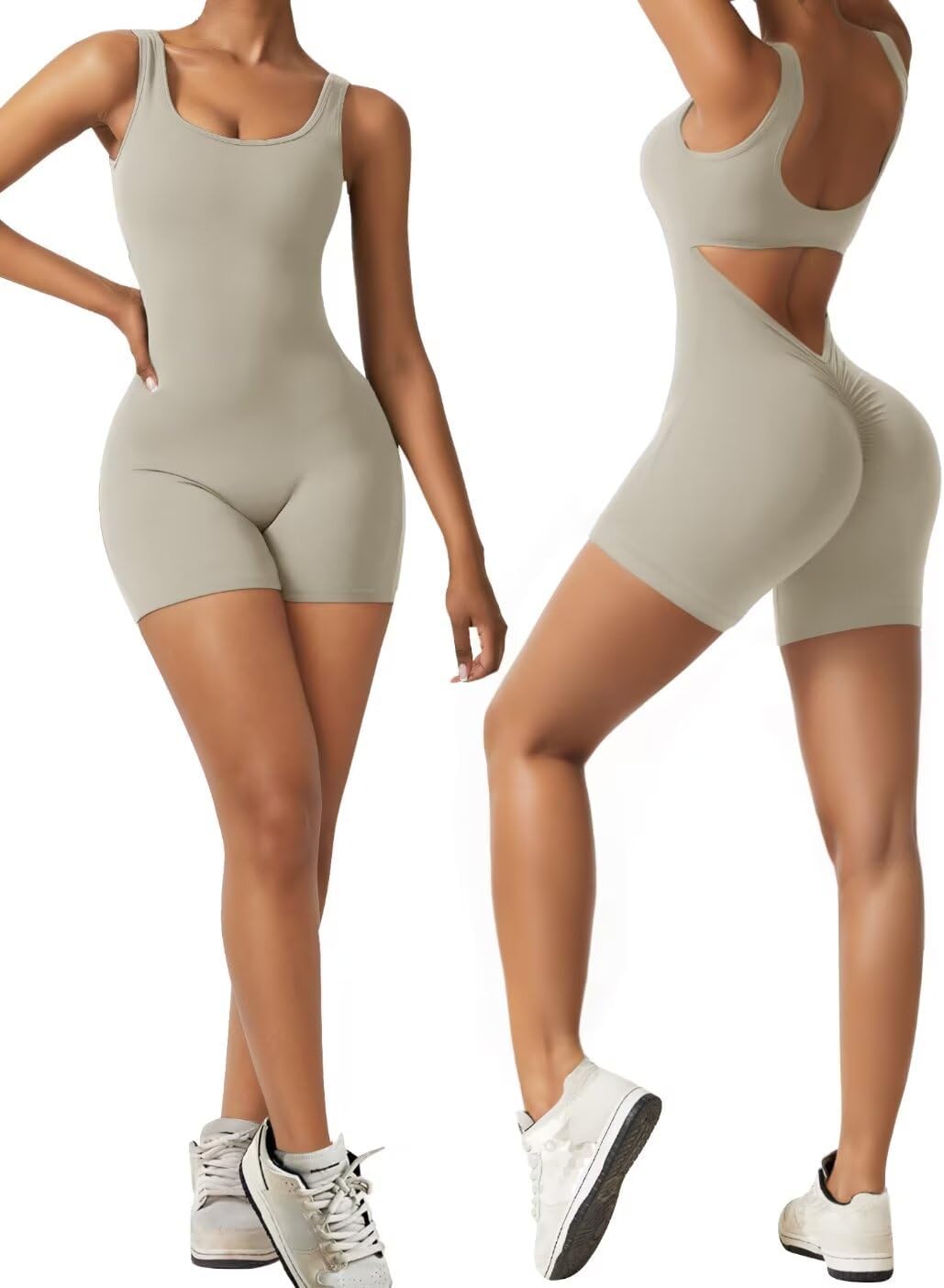Affordo Sexy Backless One Piece Jumpsuit