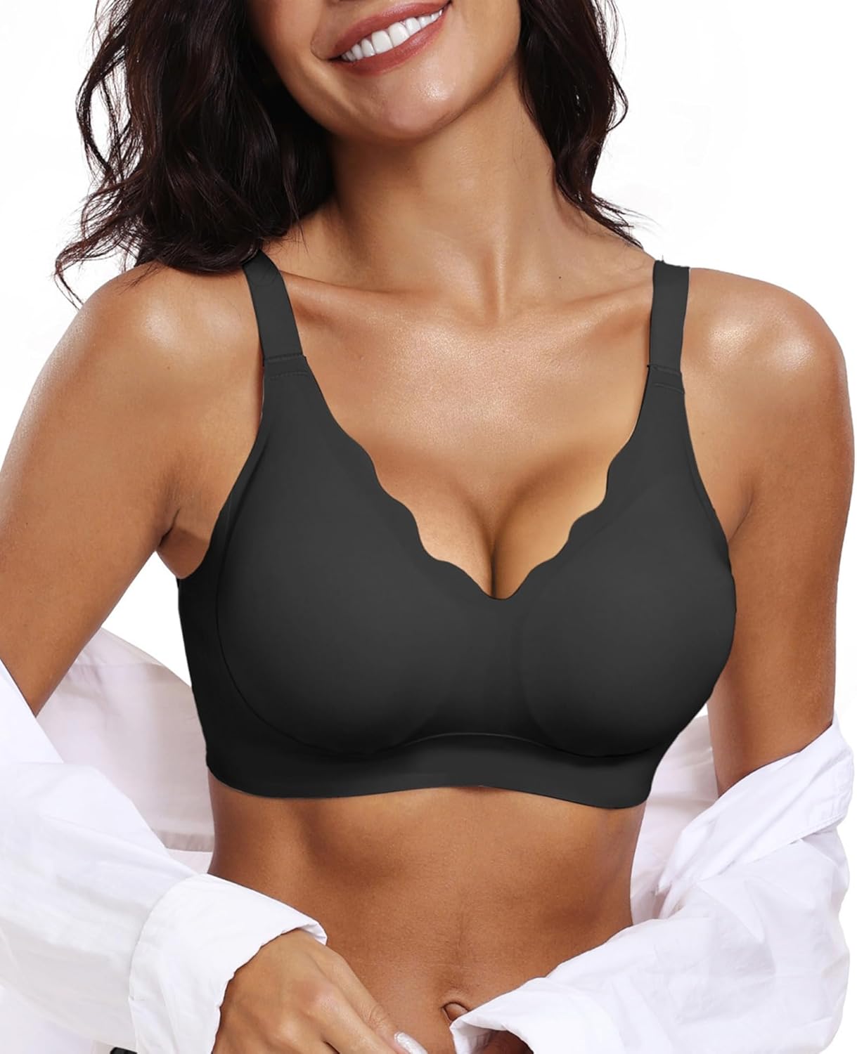 Affordo Womens Comfortable Wireless Bras